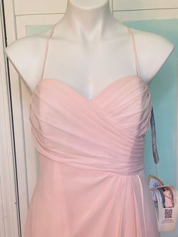 Alfred Angelo Pink Size 10 Prom Midi Summer Cocktail Dress on Queenly
