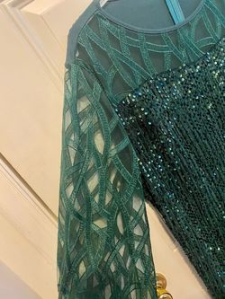 Davids Bridal Green Size 20 Cocktail Dress on Queenly