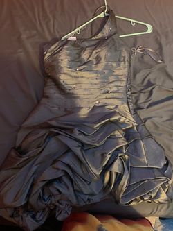 Silver Size 12 A-line Dress on Queenly