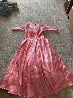 Jovani Pink Size 18 Black Tie 50 Off Floor Length Ball gown on Queenly