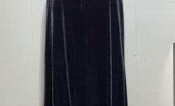JS Boutique Silver Size 6 Military Velvet Prom A-line Dress on Queenly