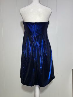Xscape Blue Size 10 Cape 50 Off Cocktail Dress on Queenly