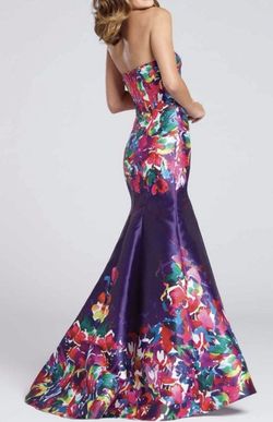 Ellie Wilde Purple Size 12 Floor Length 70 Off Prom Mermaid Dress on Queenly