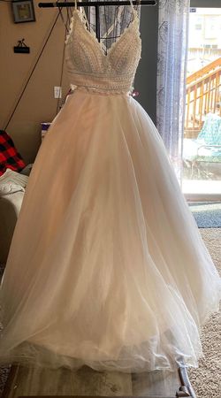 Size 10 Nude Ball Gown