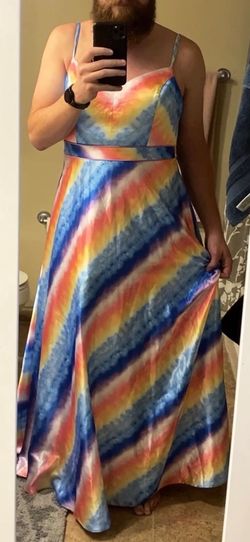 City Studios Multicolor Size 18 Floor Length Ball gown on Queenly