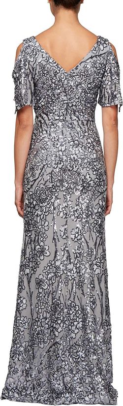 Silver Size 12 A-line Dress on Queenly