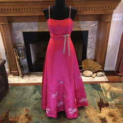 Precious Formals Pink Size 00 Black Tie 70 Off A-line Dress on Queenly