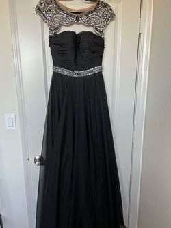 Sherri Hill Black Size 4 Short Height 50 Off A-line Dress on Queenly