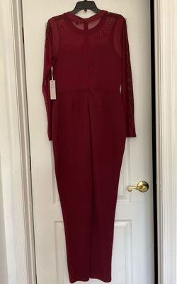 Red Size 18 Jumpsuit Dress on Queenly