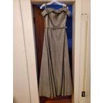 Jovani Silver Size 12 Tall Height Floor Length Ball gown on Queenly
