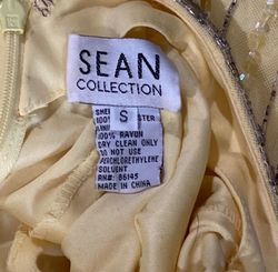 Sean Collection Yellow Size 2 Military Mermaid Dress on Queenly