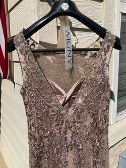 MoriLee Nude Size 12 Pageant Mori Lee Prom Mermaid Dress on Queenly