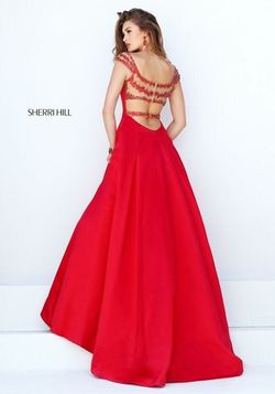 Sherri Hill Red Size 0 Ball gown on Queenly