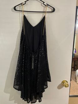 Love&lemonade Black Size 8 Floor Length A-line Dress on Queenly