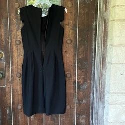 J.crew Black Size 0 50 Off A-line Dress on Queenly