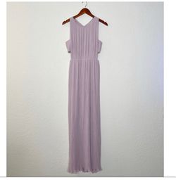 BCBGMAXAZRIA Purple Size 10 Black Tie Floor Length Straight Dress on Queenly