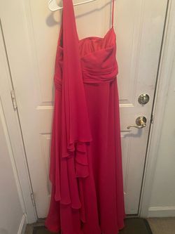 Pink Size 20 Train Dress on Queenly