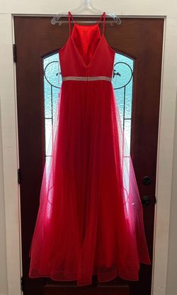 Red Size 4 A-line Dress on Queenly