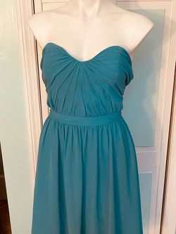 Alfred Angelo Blue Size 12 Prom Homecoming Midi Cocktail Dress on Queenly
