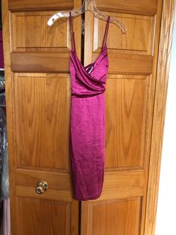 Lulus Pink Size 6 Sorority Midi Homecoming Side slit Dress on Queenly