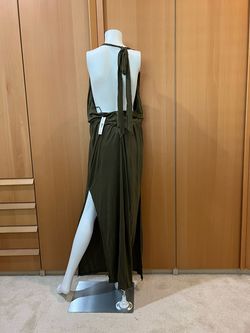 Alice + Olivia Green Size 12 Military Straight Dress on Queenly
