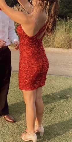 Sherri Hill Red Size 0 70 Off Homecoming Cocktail Dress on Queenly
