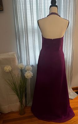 davinci Purple Size 12 Homecoming Military Plus Size Straight Dress on Queenly