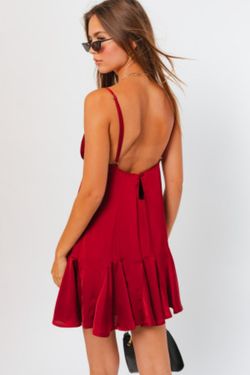 Style MD5613 Le Lis Red Size 2 Flare Md5613 Cocktail Dress on Queenly
