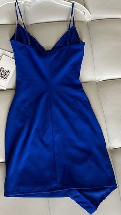 Emerald Sundae Blue Size 4 Midi Cocktail Dress on Queenly