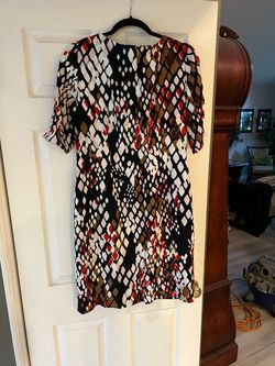 Hugo Boss Multicolor Size 10 Straight Dress on Queenly