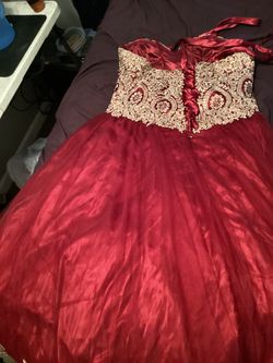 Multicolor Size 20 Train Dress on Queenly