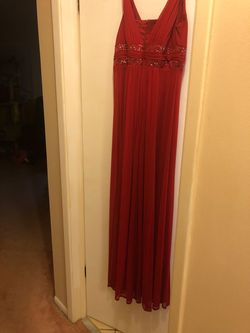 Red Size 10 A-line Dress on Queenly
