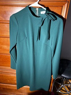 Calvin Klein Green Size 6 50 Off Mini Cocktail Dress on Queenly