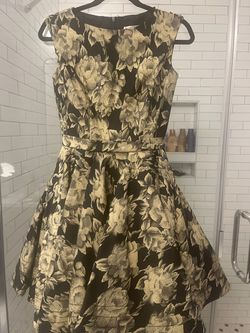 Mac Duggal Multicolor Size 2 Floor Length Midi Euphoria Cocktail Dress on Queenly