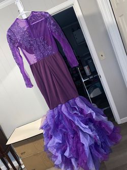 Purple Size 32 Ball gown on Queenly