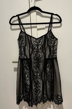 Nanette Lapore Black Size 4 Midi Free Shipping Cocktail Dress on Queenly