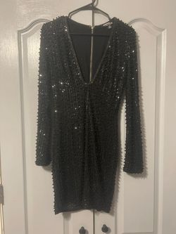 Chic Couture Online Black Size 6 Midi Homecoming Cocktail Dress on Queenly