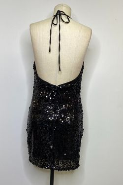 Style AD5315 Alythea Black Size 2 Euphoria Mini Backless Cocktail Dress on Queenly