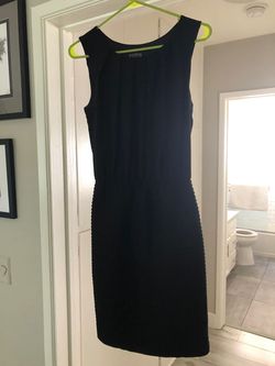 Enfocus Studio Black Size 8 Midi Cocktail Dress on Queenly