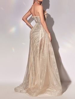 Nude Size 12 Side slit Dress on Queenly