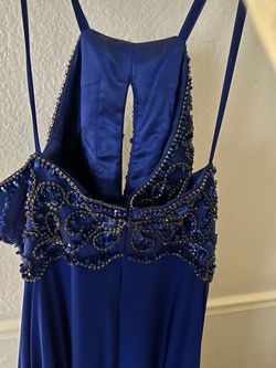 Dave and Johnny Blue Size 16 50 Off Straight Dress on Queenly