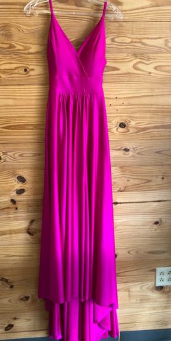 Jessica Angel Pink Size 2 Floor Length Straight Dress on Queenly