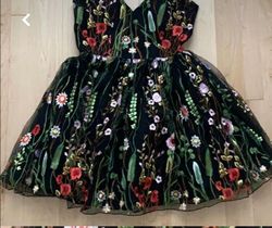 Mac Duggal Multicolor Size 8 Floor Length A-line Dress on Queenly