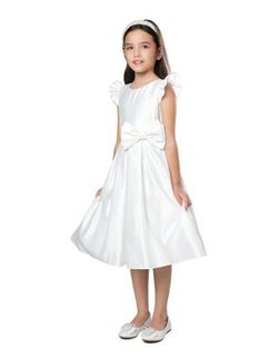 Style SK930 Sweet Kids White Size 00 Bachelorette Bridal Shower Sunday Cocktail Dress on Queenly