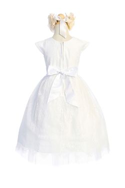 Style SK922 Sweet Kids White Size 10 Sunday Summer Bridal Shower Floor Length Cocktail Dress on Queenly
