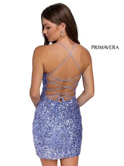 Style Archie Primavera Blue Size 0 Jewelled Cocktail Dress on Queenly