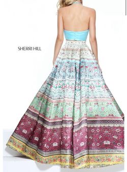 Sherri Hill Multicolor Size 8 Two Piece 50 Off Ball gown on Queenly