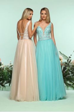 Style 31174 Zoey Grey Pink Size 0 A-line Ball gown on Queenly