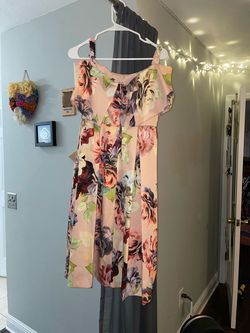 Asos Pink Size 10 Floor Length Military 50 Off A-line Dress on Queenly