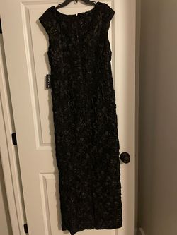 Onyx nite Black Size 10 Floor Length Straight Dress on Queenly